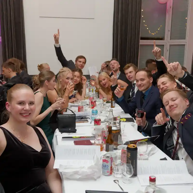 Teekkarien Autokerho 75th anniversary party